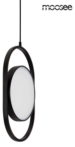 MOOSEE Spinner 19 Forgatható LED Függőlámpa Fekete Matt