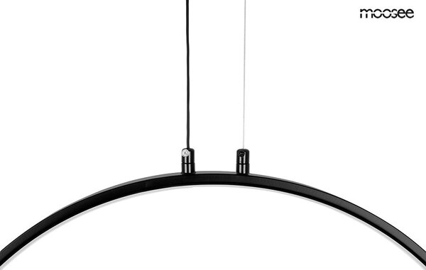 Moosee Circulo Six Fekete LED Függőlámpa