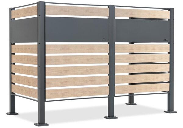 Burkolat 2 hulladékgyűjtőhöz 120l vagy 240l Breda CoverTech