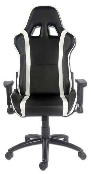 LC Power LC-GC-2 gaming szék fekete-fehér