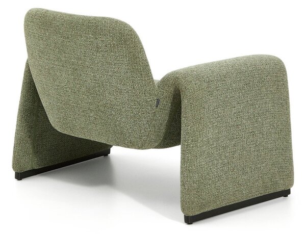 Zöld zsenília fotel Melvia – Kave Home
