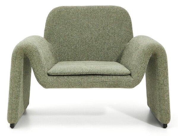 Zöld zsenília fotel Melvia – Kave Home