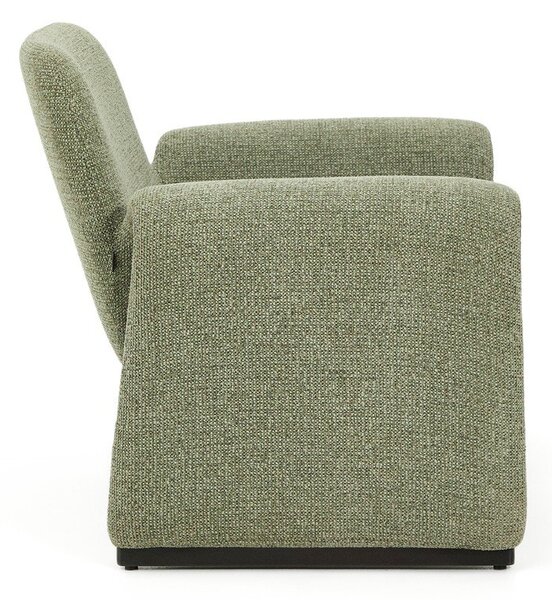 Zöld zsenília fotel Melvia – Kave Home