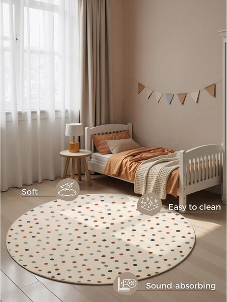 Gyerek szőnyeg ø160 cm Konfetti – Hanse Home