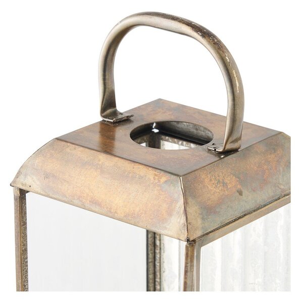 Fém-üveg lámpás (magasság 49 cm) Herslev – House Nordic
