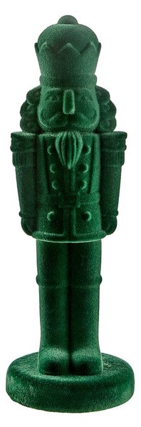 X-MAS ditótörő 32 cm, bársony zöld