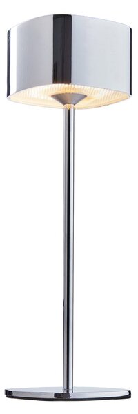 MIRAGE LED asztali lámpa 26 cm, fényes króm
