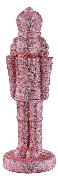 X-MAS ditótörő 32 cm, csillámló rózsaszín