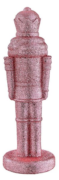X-MAS ditótörő 32 cm, csillámló rózsaszín