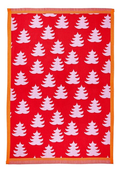 SWEET XMAS pamut konyharuha 50x67 , fenyőfa