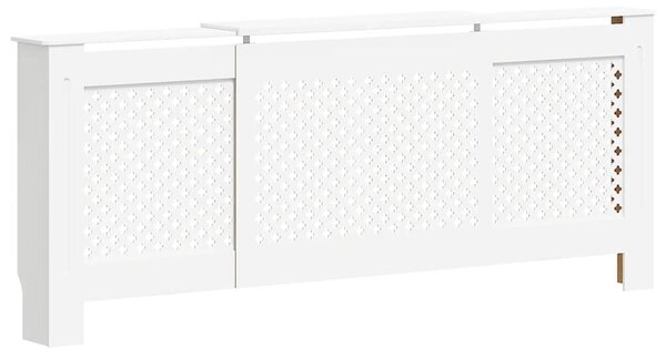 Fehér MDF radiátorburkolat 205 cm