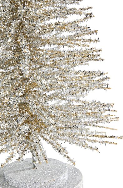 X-MAS csillógó fenyő 60cm ,ezüst
