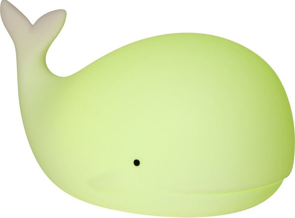 Fehér LED gyerek éjjeli lámpa Whale - Star Trading