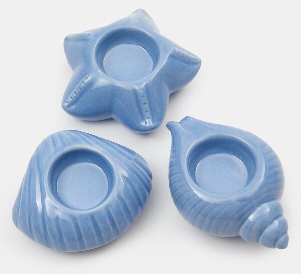 Sinsay - Gyertyatartó 3 pack - kék