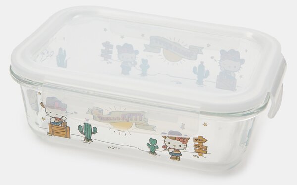 Sinsay - Üveges ételtároló fedéllel Hello Kitty - többszínű