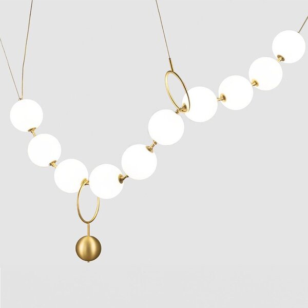 Mennyezeti lámpa LED APP1444-10CP GOLD