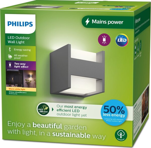Philips 8720169263857 kültéri világítás Kültéri fali világítás LED A