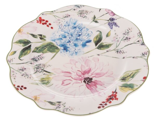 Flower Garden porcelán desszertes tányér, 19,2 cm