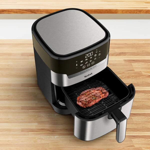 Tefal Easy Fry & Grill EY505D 4,2L Forrólevegős fritőz - Inox