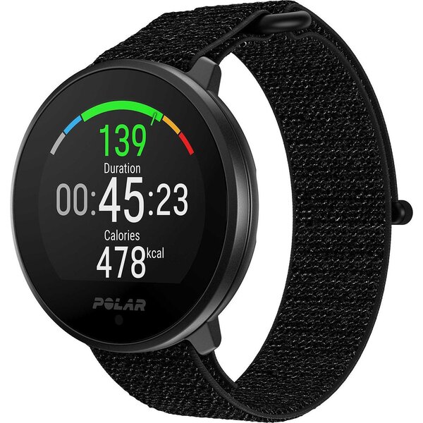 Polar Unite M-L fekete okosóra Hook&Loop szíjjal
