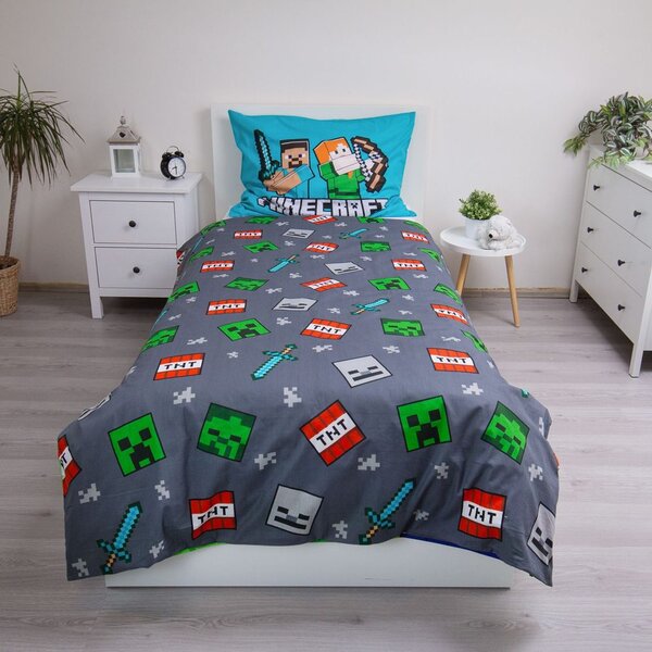Jerry Fabrics Ágyneműhuzat Minecraft - We got this | 140 x 200 cm / 70 x 90 cm