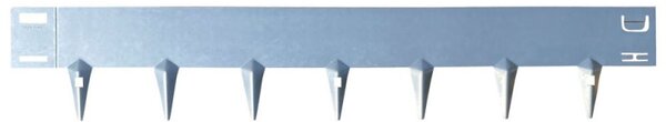 Acél kerti ágyásszegély CORE Edge, 1m x 10cm, horganyzott
