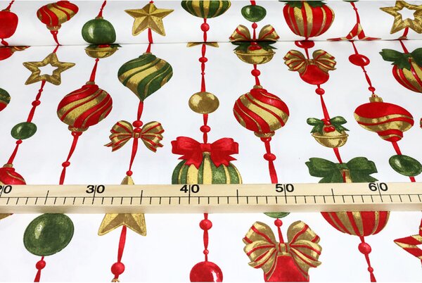 Karácsonyi terítő karácsonyi díszek