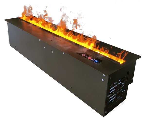 3D vízpárás beépíthető elektromos kandalló, Led, telefonos alkalmazással, ElectricSun MISTique Nagy SZ 150 cm