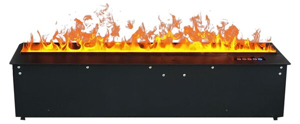 3D vízpárás beépíthető elektromos kandalló, Led, telefonos alkalmazással, ElectricSun MISTique közepes SZ 100 cm