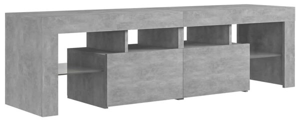 Modern TV Szekrény - Betonszürke - 140cm
