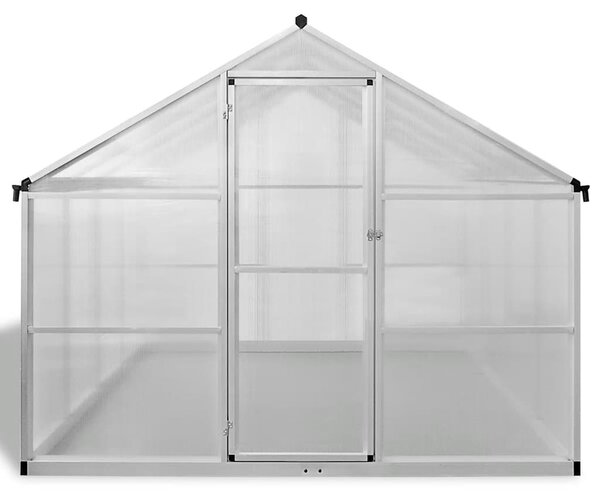 Alumínium melegház 481 x 250 x 195 cm 23,44 m³