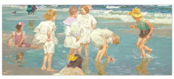 Kép - Edward Henry Potthast, A Holiday, reprodukciók (120x50 cm)