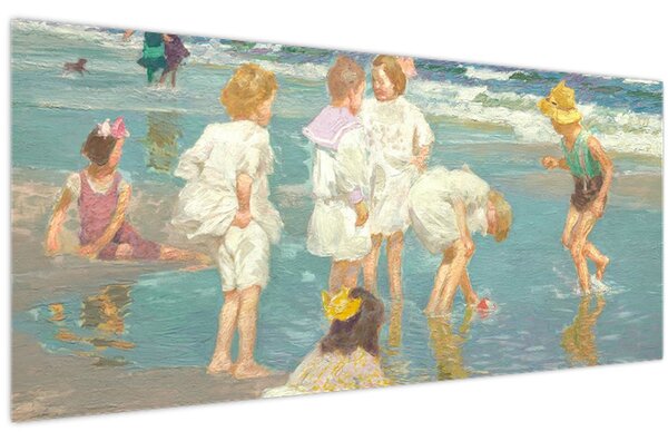 Kép - Edward Henry Potthast, A Holiday, reprodukciók (120x50 cm)