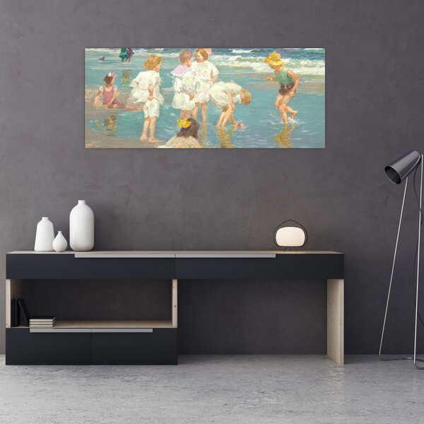 Kép - Edward Henry Potthast, A Holiday, reprodukciók (120x50 cm)
