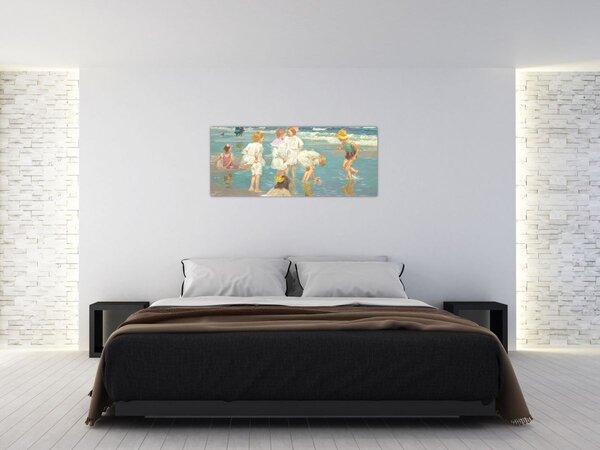Kép - Edward Henry Potthast, A Holiday, reprodukciók (120x50 cm)