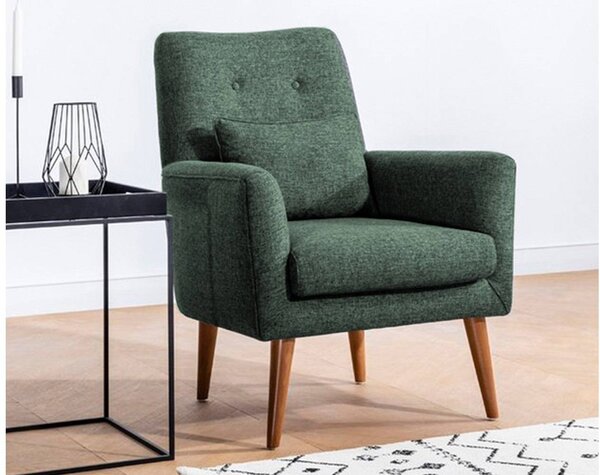 Design fotel Saleema zöld