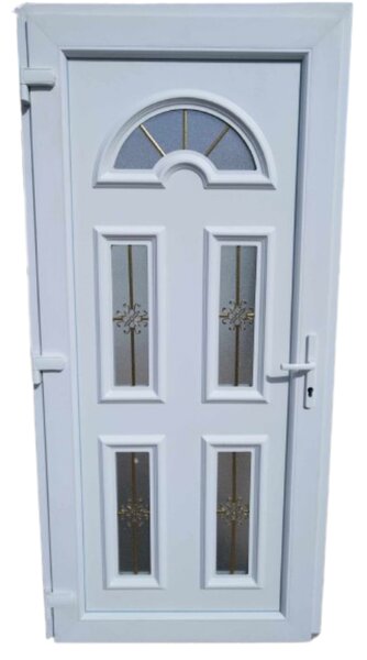 Remy-A- Műanyag bejárati ajtó / 98x198 , 98x208 / FEHÉR