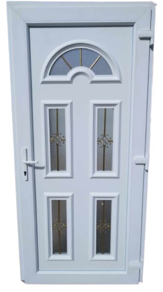 Remy-A- Műanyag bejárati ajtó / 98x198 , 98x208 / FEHÉR