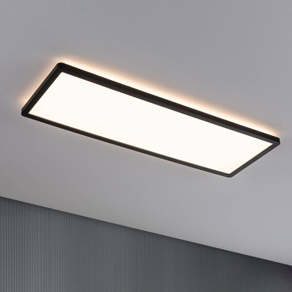 Paulmann Atria Shine Panel 3-step fekete 830 58x20, dimmelhető, Fekete, Nappali / Étkező, Műanyag, Modern