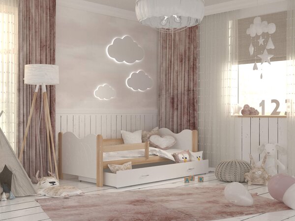 MIKO gyerekágy ágyneműtartóval Méret: 160x80