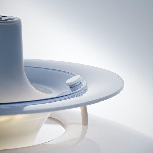Függőlámpa Louis Poulsen, PH 5 320, dimmable, Kék, Étkező, Műanyag, Dizájn