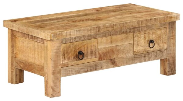 Tömör mangófa dohányzóasztal 90 x 45 x 35 cm