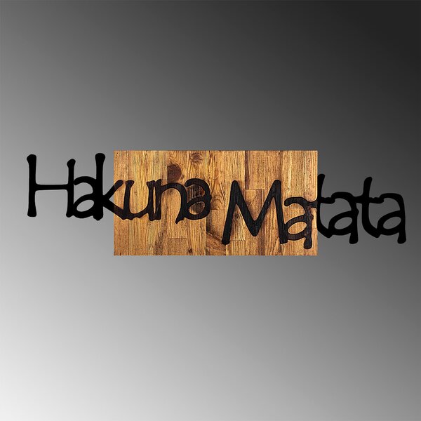 Fa fali dekoráció, hakuna matata 4
