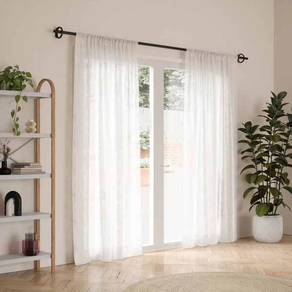 Acél bővíthető függönykarnis 107 - 305 cm Ringlet – Umbra