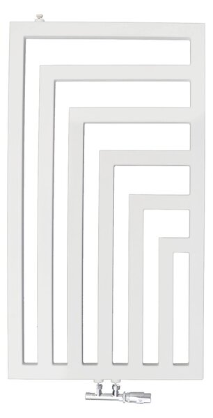 Regnis Kreon, fűtőelem 550x1000 mm, 548W, matt fehér, KR100/55/FEHÉR