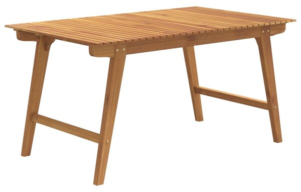 Tömör akácfa kerti asztal 150 x 90 x 75 cm