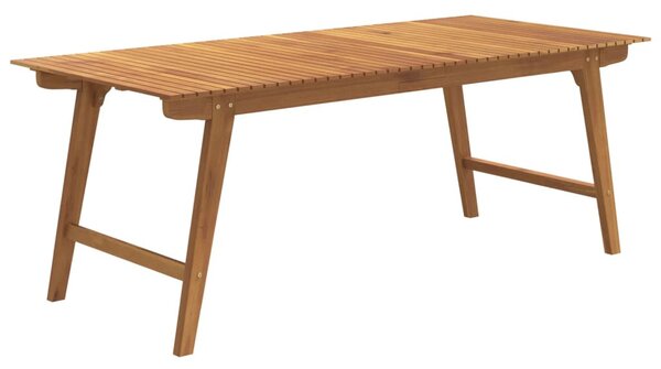 Tömör akácfa kerti asztal 200 x 90 x 75 cm