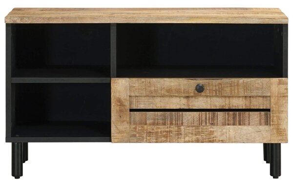 Tároló szekrények Barna 80 x 33,5 x 46 cm Tömör Mangófát