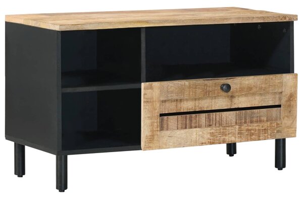 Tároló szekrények Barna 80 x 33,5 x 46 cm Tömör Mangófát