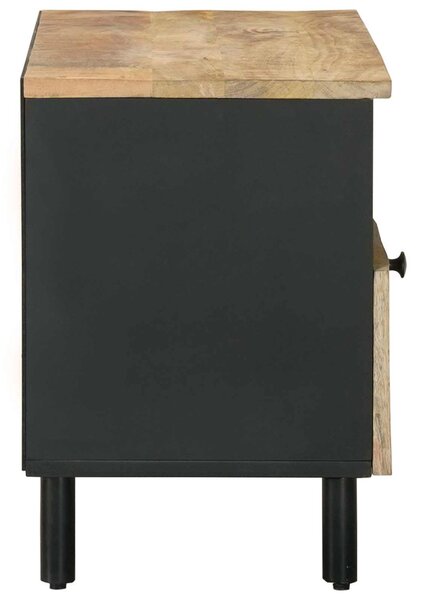 Tároló szekrények Barna 80 x 33,5 x 46 cm Tömör Mangófát